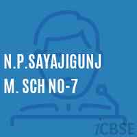 N.P.Sayajigunj M. Sch No-7 Middle School Logo