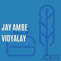 Jay Ambe Vidyalay Middle School Logo