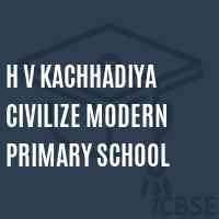 H V Kachhadiya Civilize Modern Primary School Logo