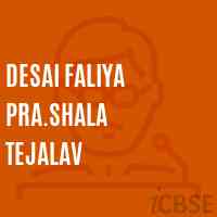 Desai Faliya Pra.Shala Tejalav Primary School Logo
