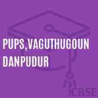 Pups,Vaguthugoundanpudur Primary School Logo