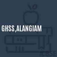 Ghss,Alangiam High School Logo