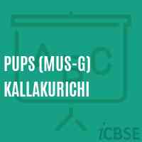 Pups (Mus-G) Kallakurichi Primary School Logo
