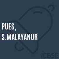 Pues, S.Malayanur Primary School Logo