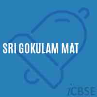 Sri Gokulam Mat Senior Secondary School Logo