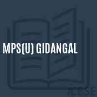 Mps(U) Gidangal Primary School Logo