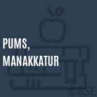 Pums, Manakkatur Middle School Logo