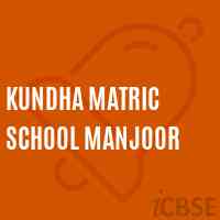 Kundha Matric School Manjoor Logo