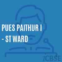 Pues Paithur I - St Ward Primary School Logo