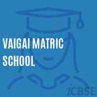 Vaigai Matric School Logo