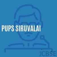 Pups Siruvalai Primary School Logo