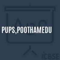 Pups,Poothamedu Primary School Logo