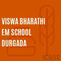 Viswa Bharathi Em School Durgada Logo