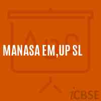 Manasa Em,Up Sl Middle School Logo