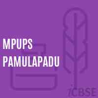 Mpups Pamulapadu Middle School Logo