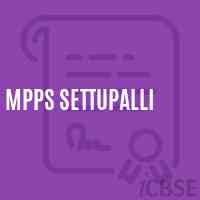 Mpps Settupalli Primary School Logo