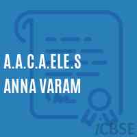 A.A.C.A.Ele.S Anna Varam Primary School Logo