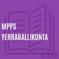Mpps Yerraballikunta Primary School Logo