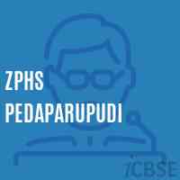 Zphs Pedaparupudi Secondary School Logo