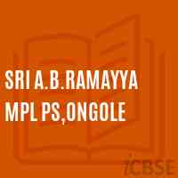 Sri A.B.Ramayya Mpl Ps,Ongole Primary School Logo