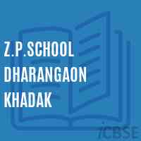 Z.P.School Dharangaon Khadak Logo