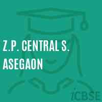 Z.P. Central S. Asegaon Middle School Logo