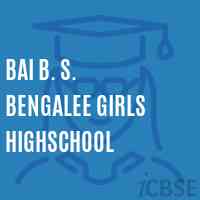 Bai B. S. Bengalee Girls Highschool Logo