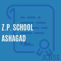 Z.P. School Ashagad Logo