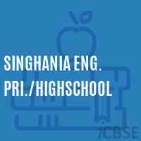 Singhania Eng. Pri./highschool Logo