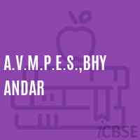 A.V.M.P.E.S.,Bhyandar Primary School Logo