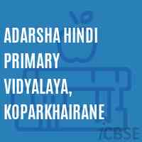 Adarsha Hindi Primary Vidyalaya, Koparkhairane Middle School Logo