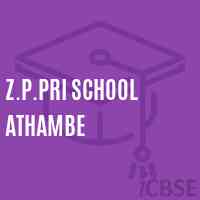Z.P.Pri School Athambe Logo