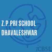 Z.P.Pri School Dhavaleshwar Logo