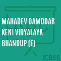 Mahadev Damodar Keni Vidyalaya Bhandup (E) Secondary School Logo