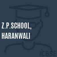 Z.P.School, Haranwali Logo