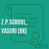 Z.P.School, Vasuri (Bk) Logo