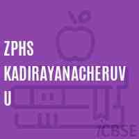 Zphs Kadirayanacheruvu Secondary School Logo