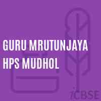 Guru Mrutunjaya Hps Mudhol Middle School Logo
