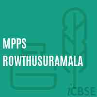 Mpps Rowthusuramala Primary School Logo