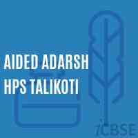 Aided Adarsh Hps Talikoti Middle School Logo