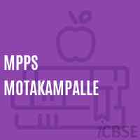 Mpps Motakampalle Primary School Logo
