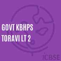 Govt Kbhps Toravi Lt 2 Middle School Logo