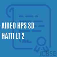 Aided Hps Sd Hatti Lt 2 Primary School Logo