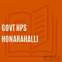 Govt Hps Honarahalli Primary School Logo