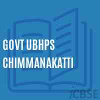 Govt Ubhps Chimmanakatti Middle School Logo