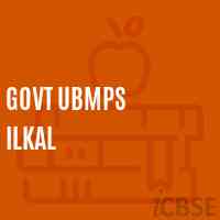 Govt Ubmps Ilkal Middle School Logo