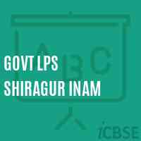 Govt Lps Shiragur Inam Primary School Logo