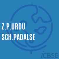 Z.P.Urdu Sch.Padalse Middle School Logo