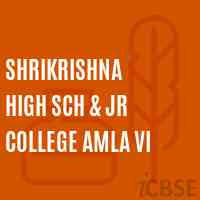 Shrikrishna High Sch & Jr College Amla Vi High School Logo