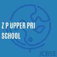 Z P Upper Pri School Logo